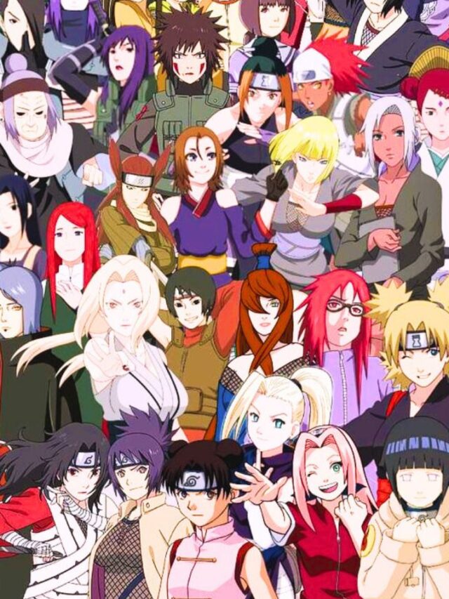 Who is the top 6 strongest kunoichi in naruto