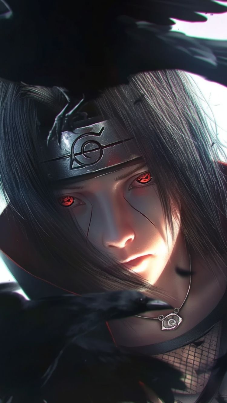 Itachi moon wallpaper